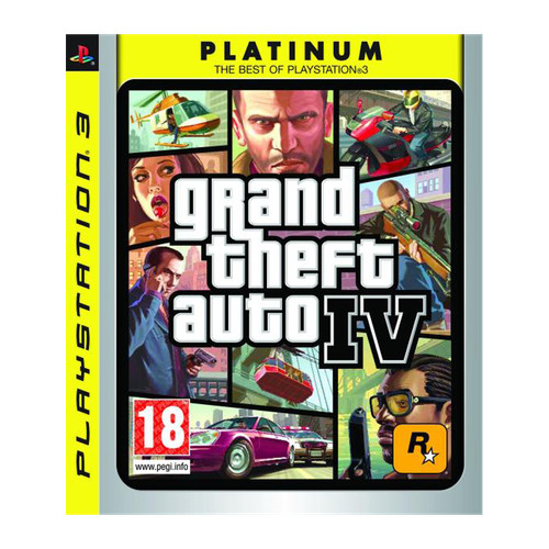 Gta platinum ps3 - iv,