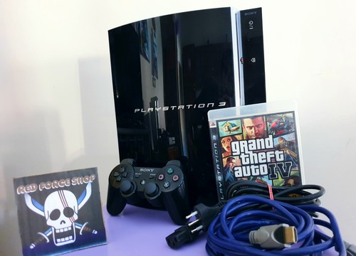 Console ps3 playstation fat - ps3,