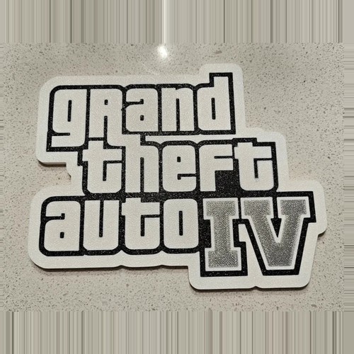 Gta grand theft auto - iv, logo